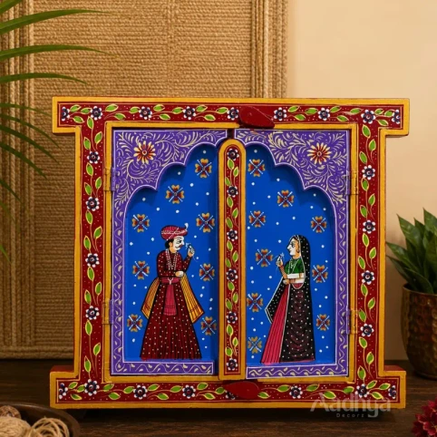 Wooden Handcrafted Window Type Jharoka